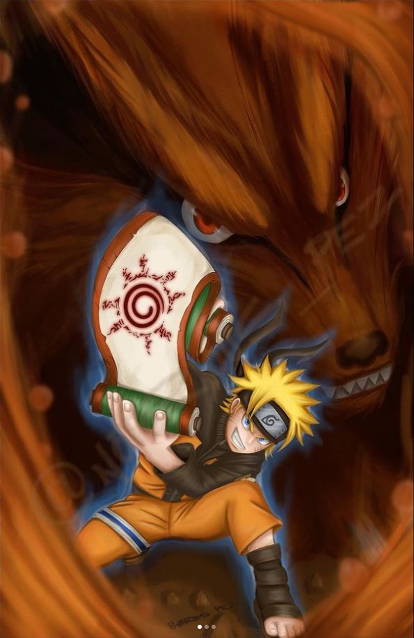 Naruto x Kurama