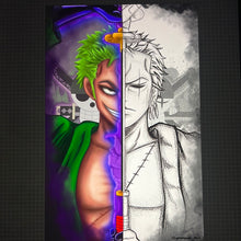 Load image into Gallery viewer, B&amp;W zoro
