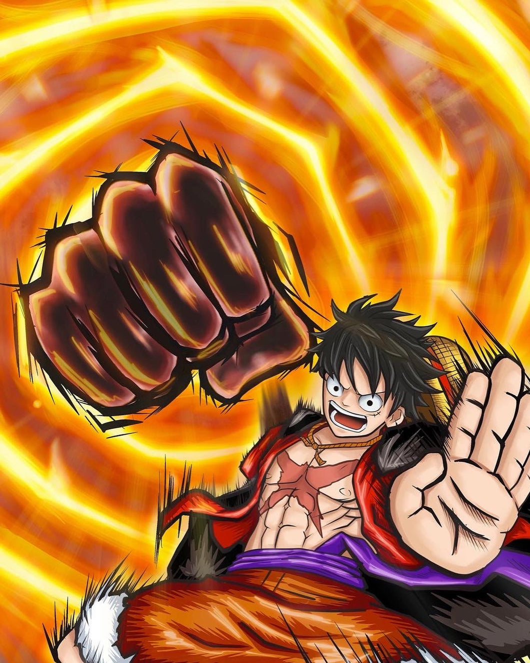 Red roc luffy – Weeb Armor